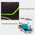 thumbnail image 6 of 1Pc Contract Color 3D Weaving Technology Elbow Pad Hook Loop Fasteners Reduce Joint Pain Compression Elbow Sleeve Sport Accessories-XL, 6 of 8