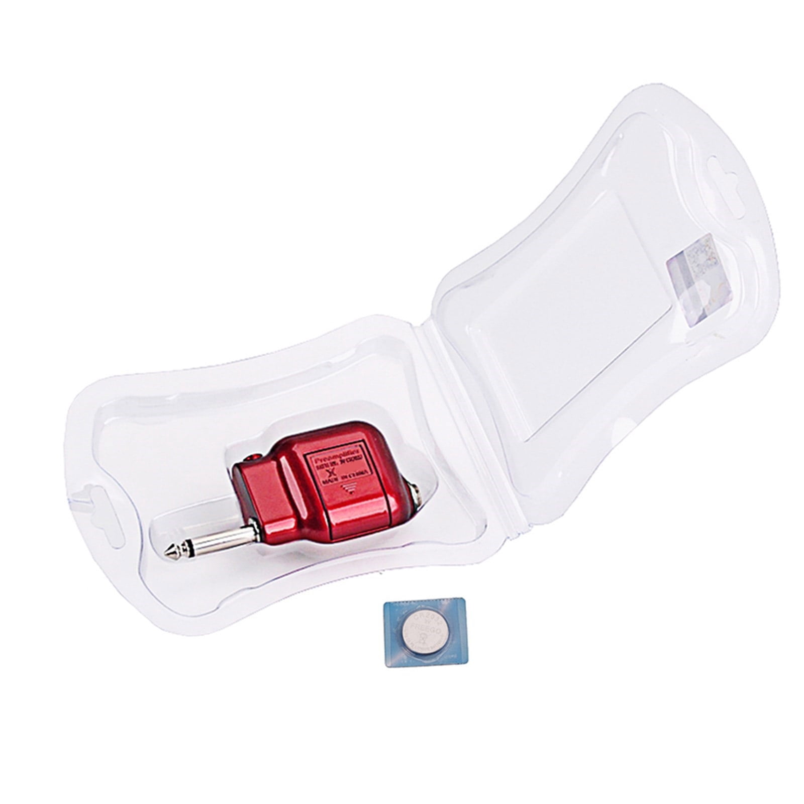 Small Preamplifier Preamp Guitars Pickup EQ Equalizers Preamplifier 6.35mm Plug Acoustic Guitar Preamplifier Enduring