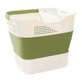 thumbnail image 1 of Cesta plegable Macarena para la colada 30 L verde, 1 of 8