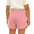 thumbnail image 5 of ATOGUTA Running Shorts for Girls Size 0-14 Kids Fashion Elastic High Waist Workout Running Shorts with Pockets Watermelon Red, 5 of 7