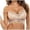 Beige, variant on Women's Comfortable Transparent Shoulder Strap Cordless Backless Bra with Convertible Straps, Size S