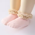 thumbnail image 1 of Baby Toddlers Girls Ankle Socks Cotton Princess Ruffles Frilly Socks Anti Slip, 1 of 6
