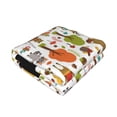 thumbnail image 2 of KLL Animals Forest Print Fleece Throw Blanket, Horizontal Fleece Bedding Cute Soft Blankets Comfy Fleece Flannel Plush Home Decor for Couch & Bed -80"x60", 2 of 9