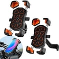 thumbnail image 3 of Motorcycle/Bike Phone Mount Holder Handlebar Mou nted Phone Cell Holder, 3 of 8