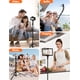 thumbnail image 5 of Nineigh Trípode de 71 pulgadas para iPhone, trípode para teléfono selfie Stick con control remoto, trípode para teléfono celular y trípode de viaje alto para grabar vídeos, selfies, fotos, compatible, 5 of 5