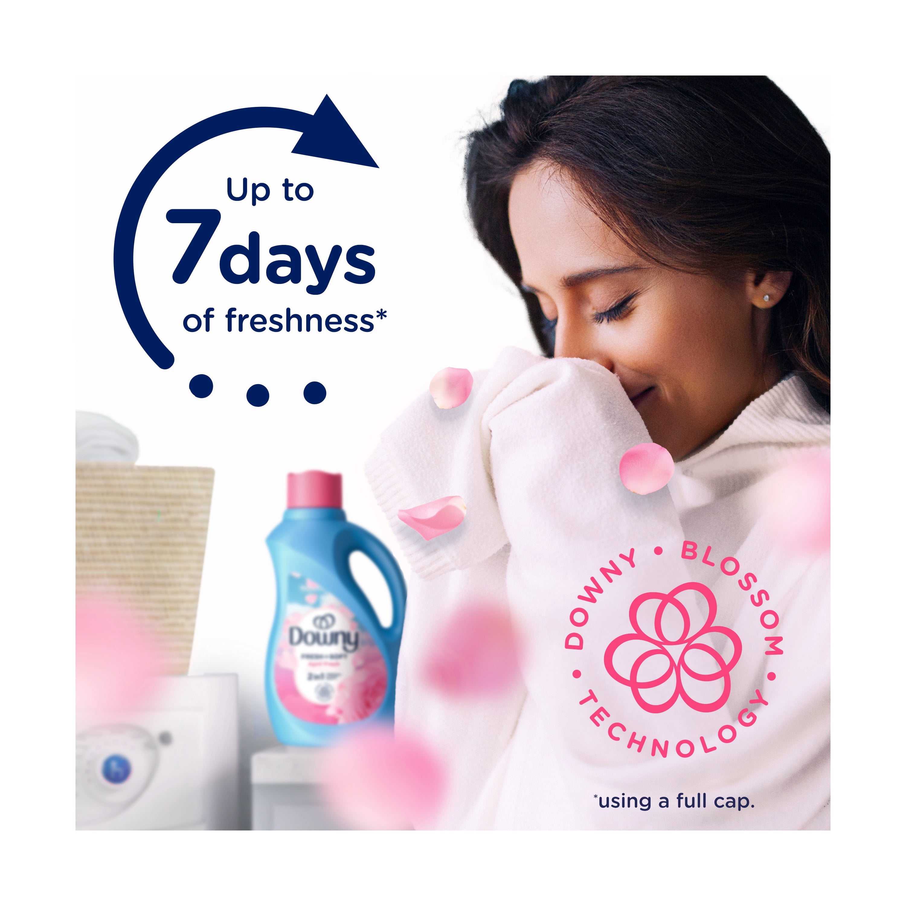 Downy Liquid Fabric Softener and Conditioner, April Fresh Scent, 140 fl oz, 190 Loads