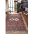 thumbnail image 5 of Miedzylesie Brown Medallion Polyester Area Rugs for Living Room Washable Rugs Boho Moroccan Area Rug Soft Geometric Bohemian Carpet Distressed Indoor Rug for Bedroom Dining Room Office Nonslip Rug, 5 of 9