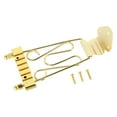 thumbnail image 3 of Bass Bridge Tailpiece Zinc Alloy 6 String Electric Bass Bridge Tailpiece Replacement Gold, 3 of 12