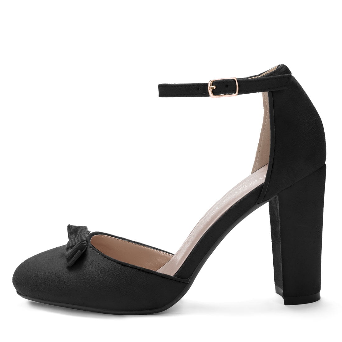round toe heel shoes