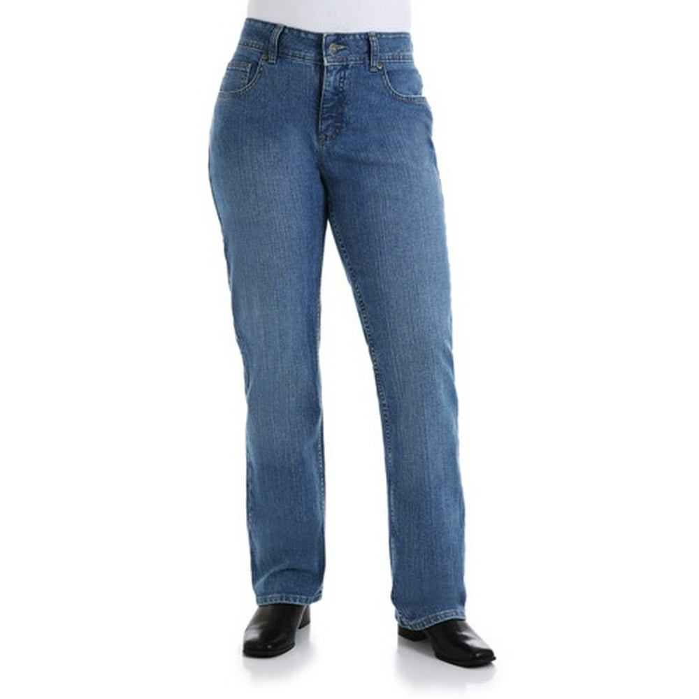 Lee Riders - Women's Core Relaxed Fit Straight Leg Jeans - Walmart.com ...