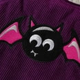 thumbnail image 4 of HCNTES Baby Girl Halloween Outfit My First Halloween Ruffle Romper Pumpkin Suspender Overalls Dress Skirt Sets(3-6 Months,S12-Purple), 4 of 9