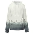 thumbnail image 4 of QQAMB Womens Oversized Hoodies Tie Dye Hooded Sweatshirts Casual Comfy Sweater Pullover Fall Winter Outfits with Pockets Gray L, 4 of 5