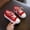 Red, variant on Mfakffe Toddler Canvas Shoes Warm Spring Breathable Sneakers Round Toe Walking Casual Shoes for Infant Black 8 Toddler