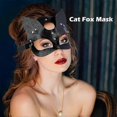 thumbnail image 2 of Cat Woman Mask Cat Mask, Masquerade Mask For Women New Year Mask Fox Mask, 2 of 5