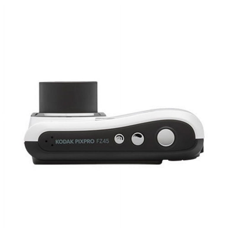 Kodak PIXPRO FZ45 Easy Shoot Digital Camera (White) with 32GB SD