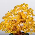thumbnail image 4 of Árbol de dinero de cristal Feng Shui Yotijar 7 pulgadas Amarillo, 4 of 10