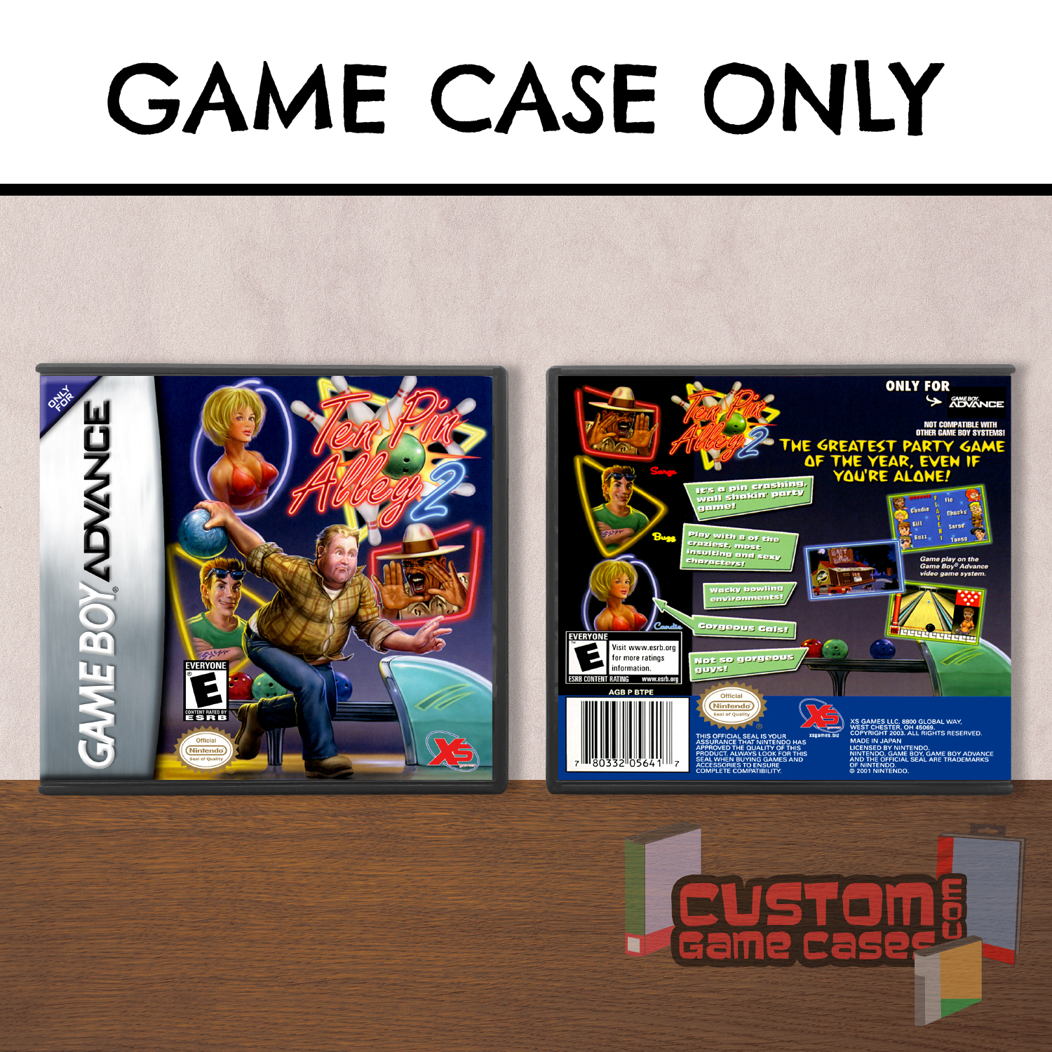 Ten Pin Alley 2 (GBA) Game Boy Advance Game Case Only No Game