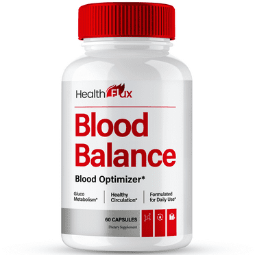 Health Flux Blood Balance Advanced Blood Formula Capsules, Official HealthFlux Supplement Pills - Maximum Strength, All Natural Healthy Circulation & Stable Levels, Health Flux Reviews (1 Pack)