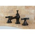 thumbnail image 3 of Kingston Brass 16523284 Millennium Ks7063zx Widespread Lavatory Faucet With Brass Millennium Pop-up Drain, Antique Brass Millennium - Antique Brass, 3 of 5