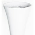thumbnail image 5 of Uniquewise 43 Inch Tall White Modern Fiberglass Narrow Trumpet Floor Vase, 5 of 5