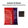 thumbnail image 3 of Matrix SoColor 10 Minute Pre-Bonded Permanent Hair Color & Developer Packettes ( 503NA Darkest Brown Neutral Ash ) 4 Pack, 3 of 7