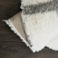 thumbnail image 4 of SoHome Carmela Tali Shag Geometric Area Rug, Ivory/Grey, 7' 10" Round, 4 of 5