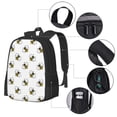 thumbnail image 2 of Balery Bee Mochila para hombre y mujer - Tela Oxford 600D resistente - Gran capacidad, resistente al agua, ideal para la escuela, viajes y senderismo, 2 of 6