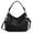 Black, variant on Leather Hobo Bag Women Retro PU Bag Large Crossbody Shoulder Bag Casual Handbag Purse Top-handle Satchel Bags Black
