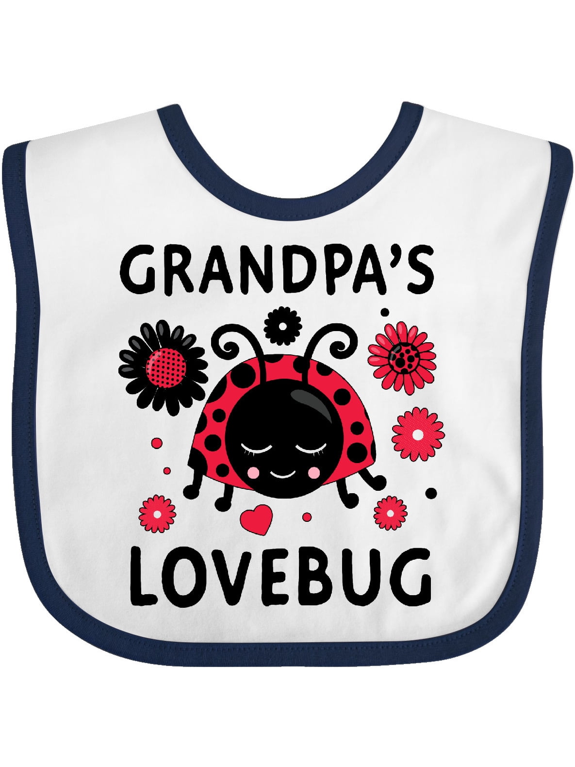 Download Valentine's Day Grandpa's Lovebug Baby Bib - Walmart.com ...