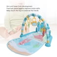 thumbnail image 6 of BIMZUC Baby Gyms Play Mat Infant Activity Play Piano Tummy Time Mat with Hanging Rattles Elephant and Rhinoceros Pattern, Multicolor, 6 of 9