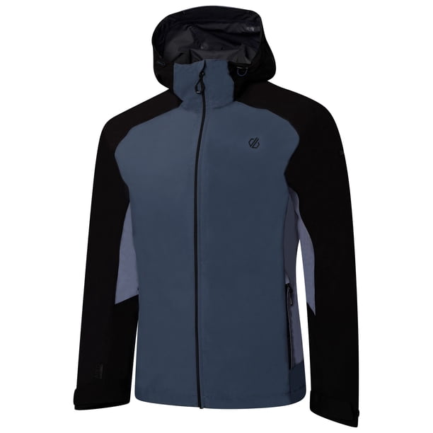 Dare 2B - Chaqueta Impermeable Attain II para Hombre (Salmón Quemado, Azul Estelar)