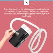 CPAP Hose by Snugell 6-Foot Universal CPAP Tubing