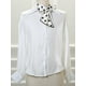 thumbnail image 4 of INSPIRE CHIC Bufanda Fina para Mujeres, Pañuelos de Twill, Pañuelo de Doble Cara, Blanco, 4 of 4