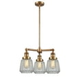 thumbnail image 5 of Innovations Lighting 207 Chatham Chatham 3 Light 24" Wide Chandelier - Copper, 5 of 7