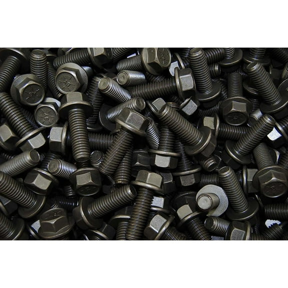 (50) Grade 8 Hex Head Flange Bolts 1/2-13 x 1-1/2 Screw