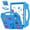 Sky Blue, variant on Creative Cute Kids Tablet Case For iPad Mini1/2/3/4/5/6/7 Air 2 4 5 11 13 Pro 10.5 12.9 A16 Bracket Strawberry Bear Shockproof Protective Tablet Cover