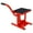 Red, variant on Motorcycle Dirt Bike Stands and Lifts Jack Stand Steel Lift 11"-16.5" Adjustable Height 330 LBS Load Capacity Heavy Duty Steel Red,