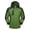 Jackets for men Green, variant on Homenesgenics Jackets for Men Big and Tall Color-Blocked Fleece-Lined Removable Hood Zipper-Front Outdoor Outerwear Green 6XL