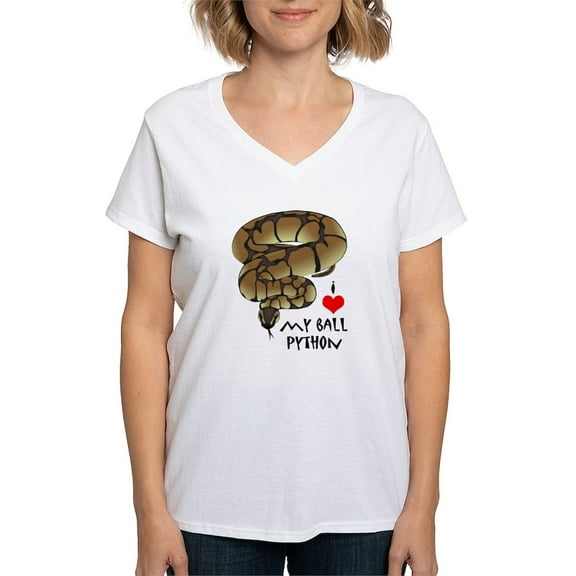 CafePress - Normal Women's V Neck T Shirt - Womens Cotton V-Neck T-shirt