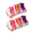 thumbnail image 5 of Reebok Baby and Toddler Girl Socks, 12-Pack, Sizes 12M-4T, 5 of 6