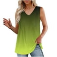 thumbnail image 2 of Giftesty Tank Tops for Women Fashion Women's Spring/Summer Solid Color Casual V-Neck Sleeveless Top Tank Top, 2 of 6
