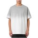 thumbnail image 2 of Tops para hombre, blusas y camisas de manga corta con cuello redondo para hombre, camisetas casuales holgadas a la moda con lavado vintage degradado, cuello redondo y manga corta, camisetas de poliést, 2 of 5