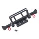 thumbnail image 1 of Piezas de mejora de parachoques delantero de metal para coches RC MN999 1/10, vehículos modificados DIY Negro, 1 of 9