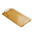 thumbnail image 3 of Rongfmy Plateau de Service avec Poignée Organisateur de Rangement Table Basse Plateau à Thé Plateau de Meuble-Lavabo Ambre Grand, 3 of 9