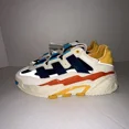 thumbnail image 4 of Men's SZ 3.5 , Adi-das Niteball FV4842 WHITE / SIGNAL / CYAN / NAVY, 4 of 6