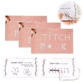 thumbnail image 1 of Ctnporpo Creative Mini Sewing Book Your Sewing Skills DIY Creative Mini Sewing Card Set Learn A Variety of Sewing Techniques for Embroidery and Sewing Enthusiasts（3pc） Needle and Thread Kit, 1 of 9