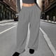 thumbnail image 5 of Pincandy Women's Fashion Casual Solid Color Ruched Elastic Waist Pants - Loose Fit for Outdoor Activities, 5 of 6