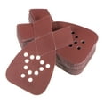 thumbnail image 1 of Unique Bargains 40 Packs 800 Grits 12 Holes Hook & Loop Sandpapers Triangular Sanding Pads Sheets with Extra Tips, 1 of 6
