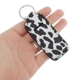 thumbnail image 4 of Unique Bargains Lipstick and Perfume Cover Handbag Charm Colorful 1 Pc Black White, 4 of 5