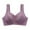 Purple-C, variant on Tumotour Front Open Bras For Women Full Coverage Wirefree Bra Button Closeure Bra For Mom Gift Nursing Underwear Bra Push Up Wire Free Bras Without Steel Ring Comfy Soft Cotton Daily Underwear